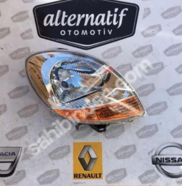 RENAULT KANGO SAĞ FAR KOMPLE SARI SİNYAL 8200236590-260603883R