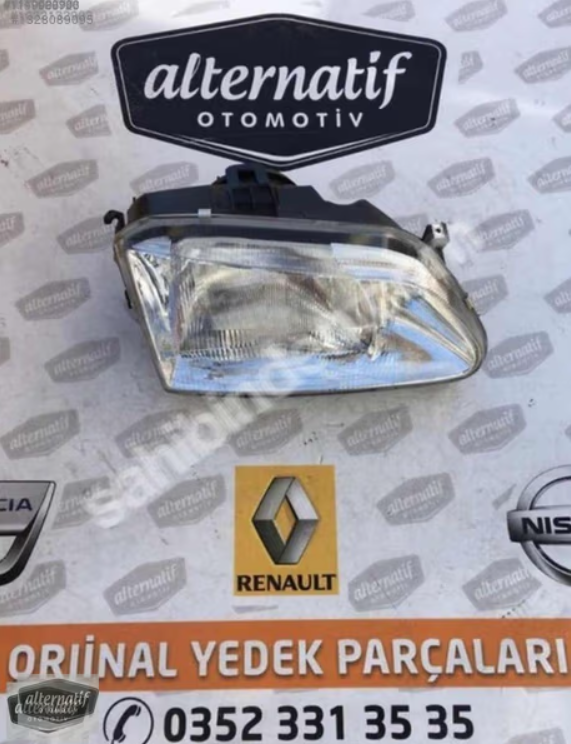 RENAULT MEGANE 1 SCENİC 1 SAĞ FAR KOMPLE 7701040683