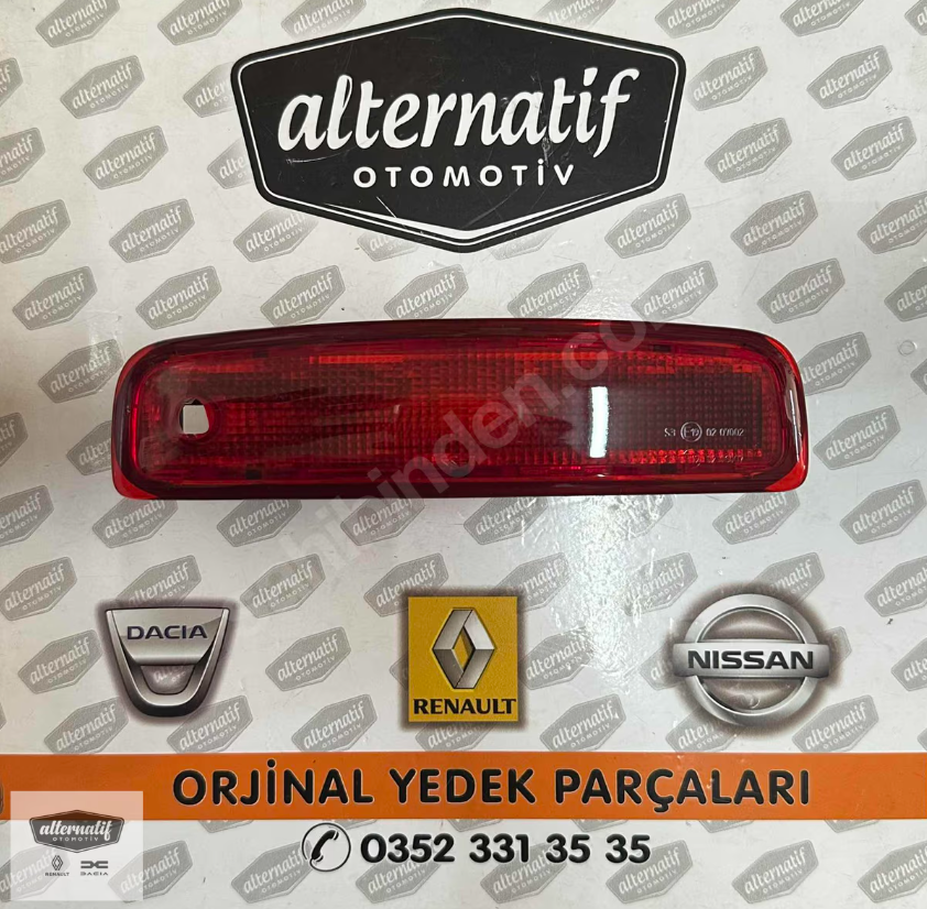 DACİA DOKKER 3. STOP LAMBASI RENAULT MAİS 8200690118