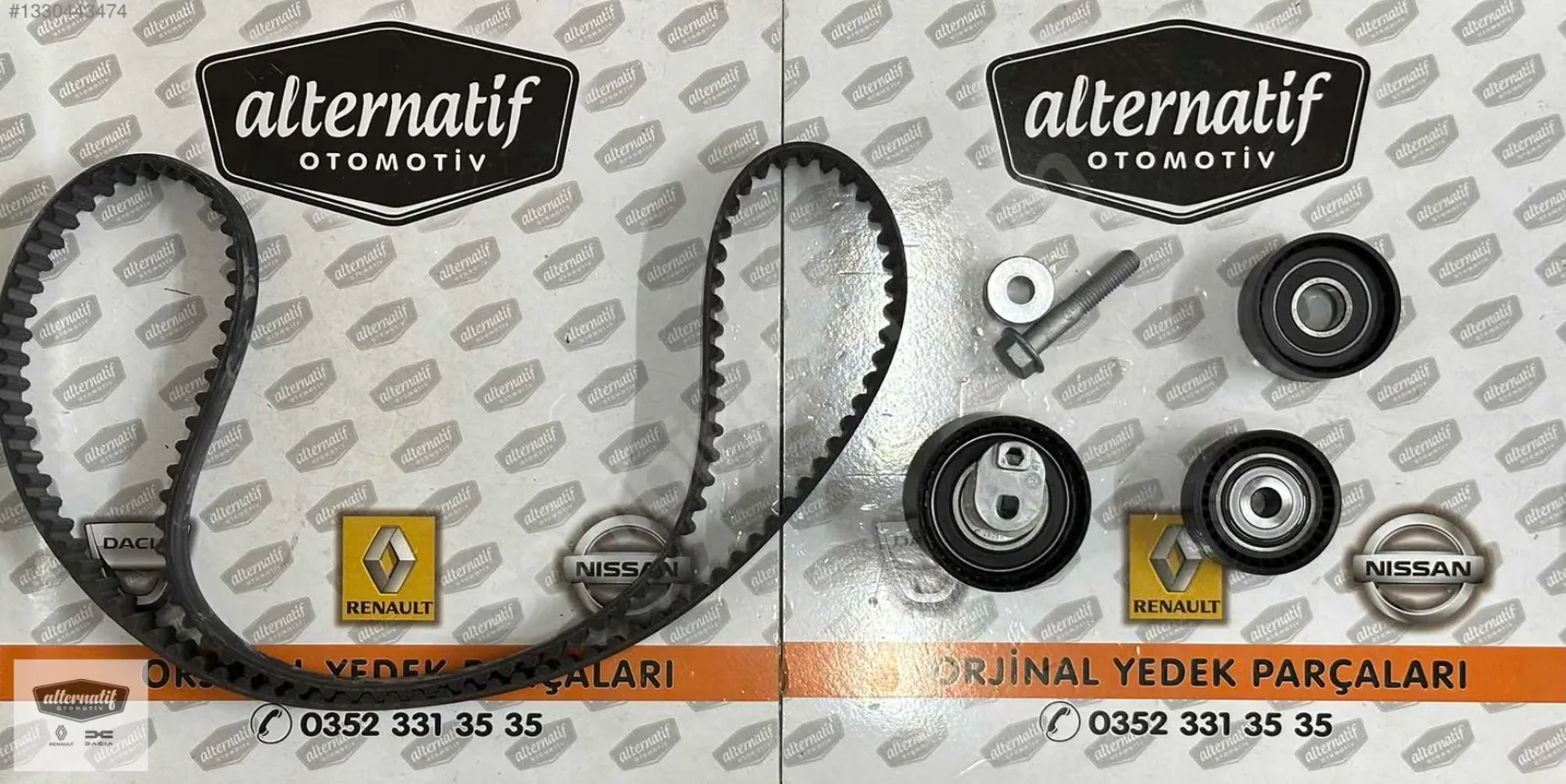 130C12131R RENAULT LAGUNA 1 F4R EKSANTRİK TRİGER KAYIŞ SETİ MAİS